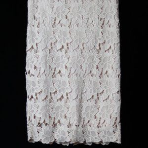 Women's Tan Lace Skirt